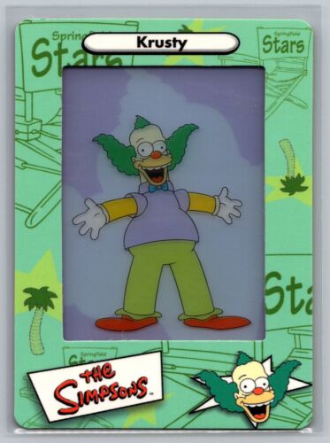 Krusty 2000 Artbox Les Simpsons FilmCardz #8 carte à collectionner clown film Cardz - Photo 1/2