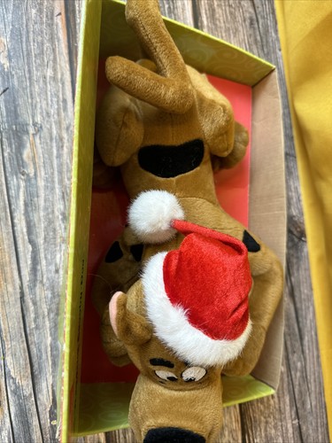 Vintage 2001 Cartoon Network Tail Wagging Singing Christmas Carols Scooby-Doo - Picture 4 of 7