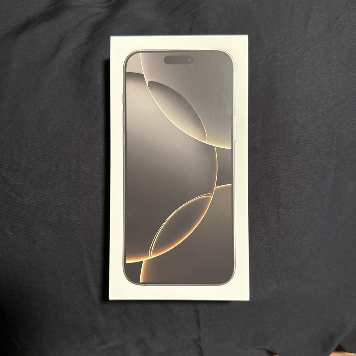 Apple iPhone 16 Pro ( Natural Titanium) Empty Retail Box Only- No 