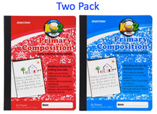 2 Mintra Primary Composition Notebook k-2 80 sheets 9.75 x 7.5 in 