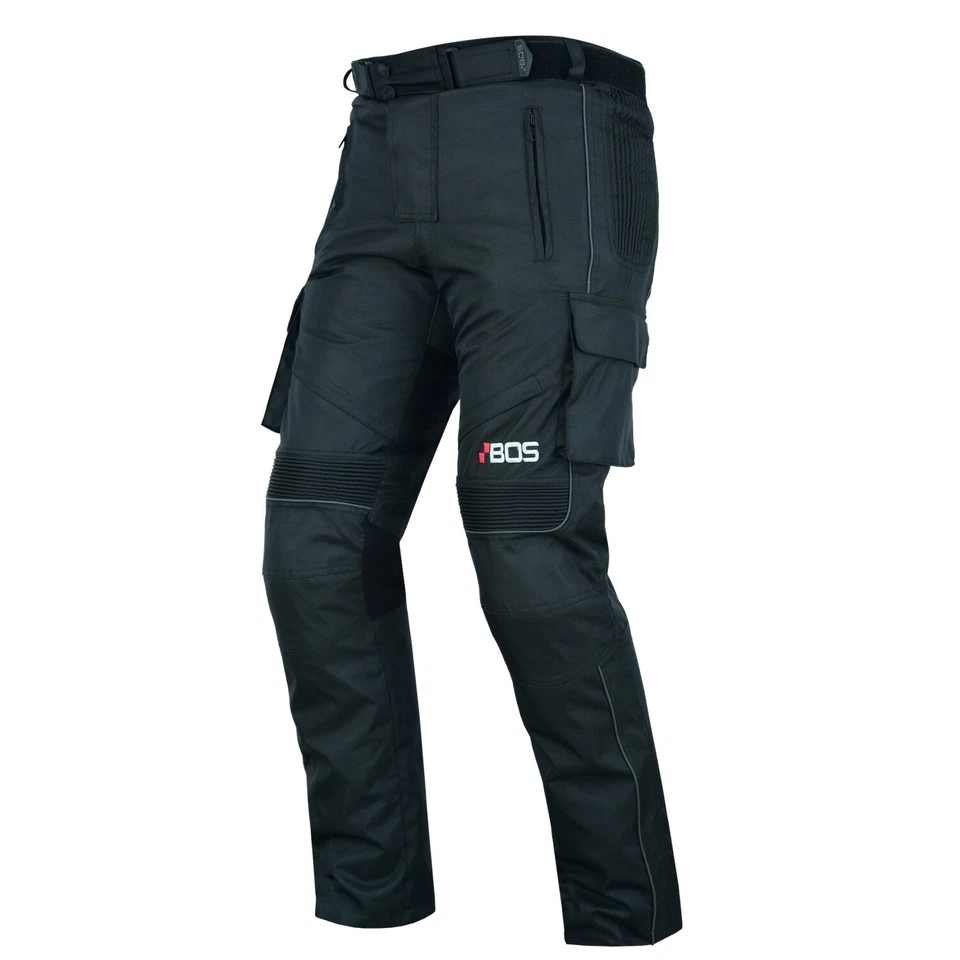 B:O:S Motorradhose mit Protektoren Herren Textil Motorrad Hose Roller Größe S - 5XL