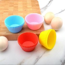Stampo per cupcake in silicone spedizione gratuita fodera riutilizzabile muffin torta da forno