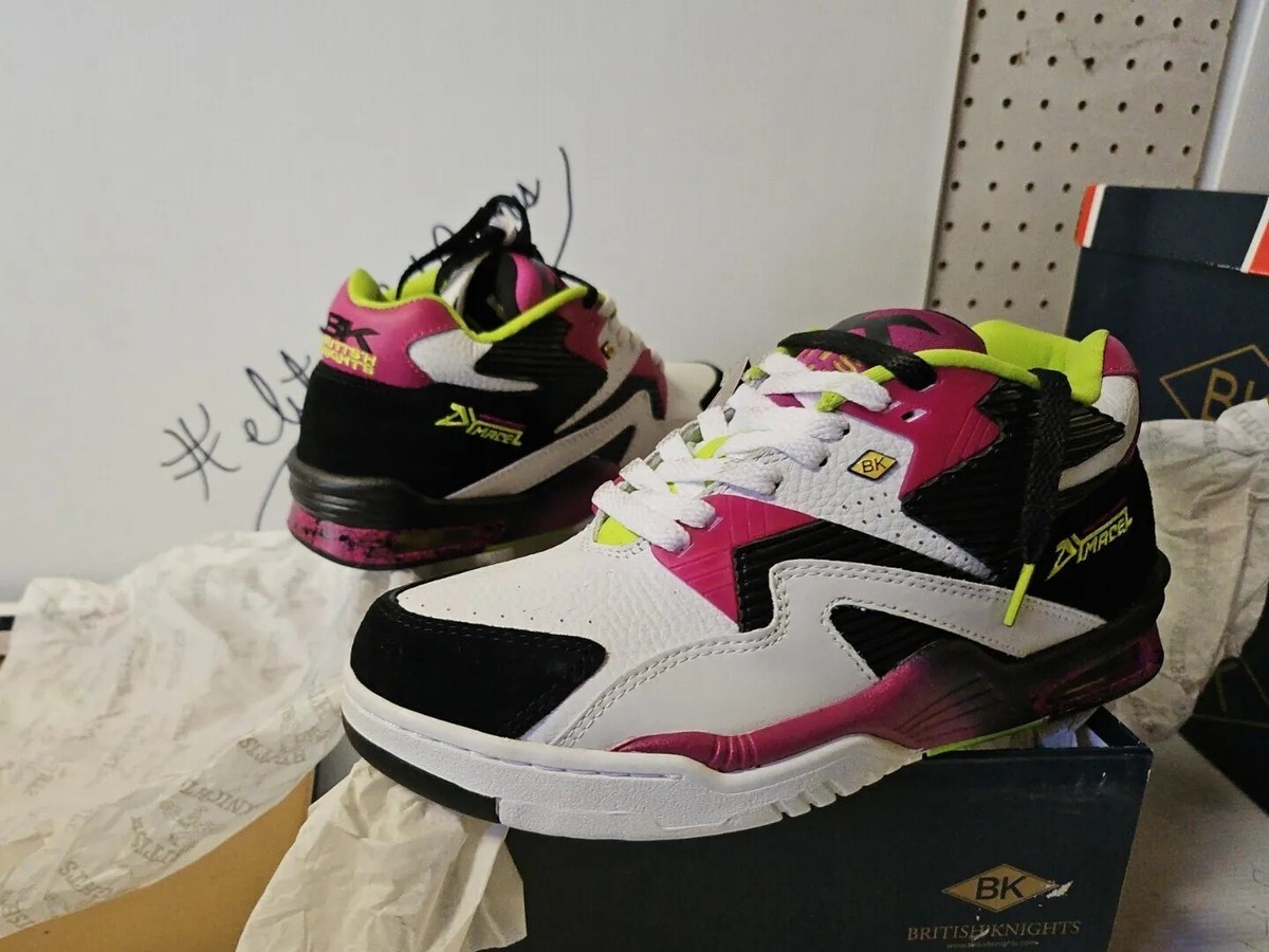 British Knights Dymacel Mid Tops Size 10 Shoes NWT Rare Wh  display picture 3