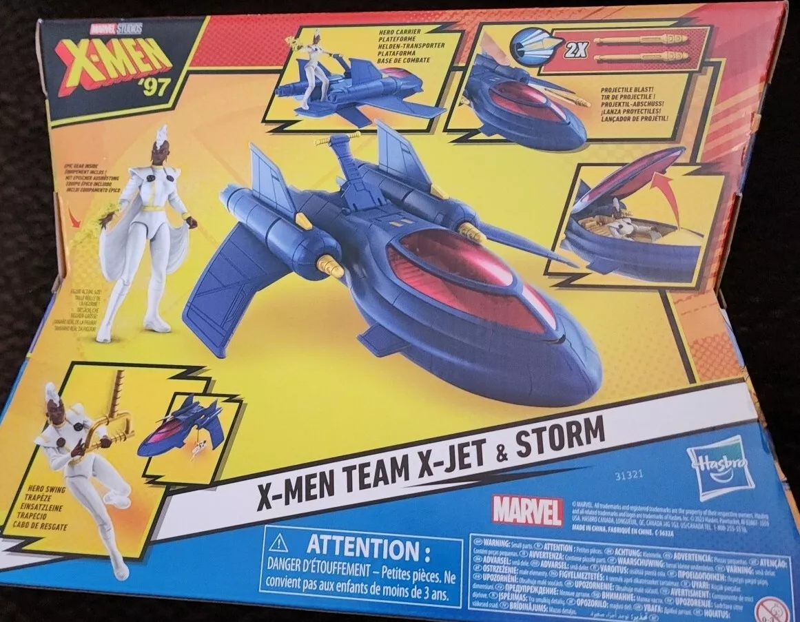 2023 X-Men 97 Epic Heroes X-Jet w 4 Storm action figure NEW