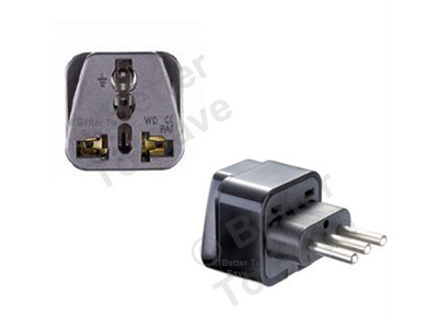 Presa Americana ADATTATORE UNIVERSALE UK USA DA VIAGGIO PRESA A MURO SPINA INGLESE Italiana John Guest