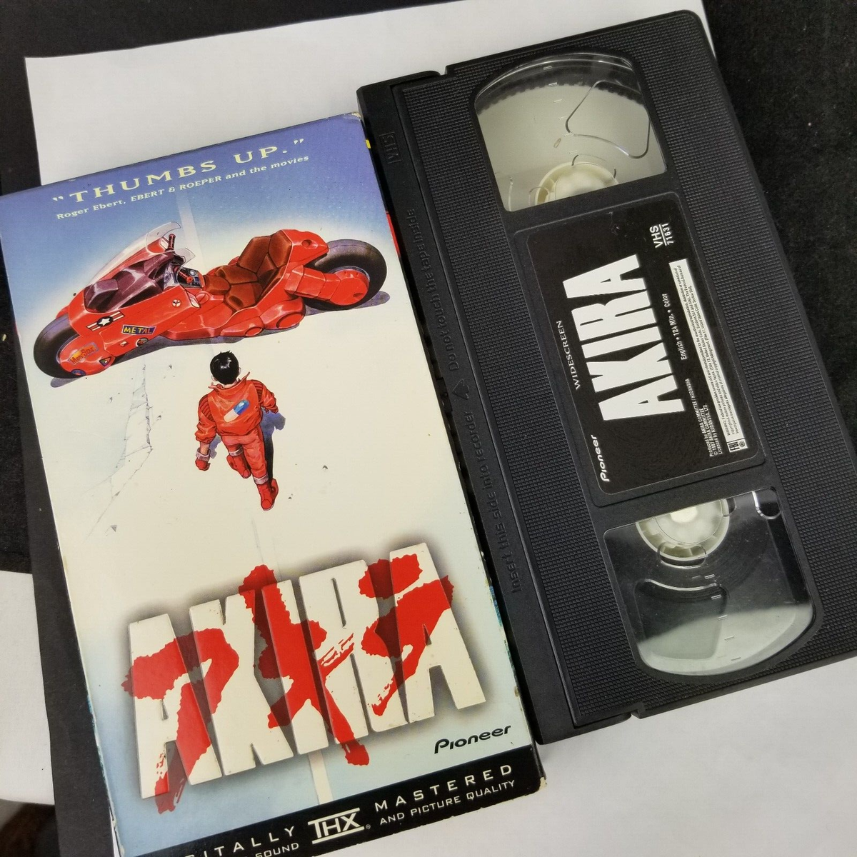 Akira VHS tape VINTAGE 1987 anime tested | eBay