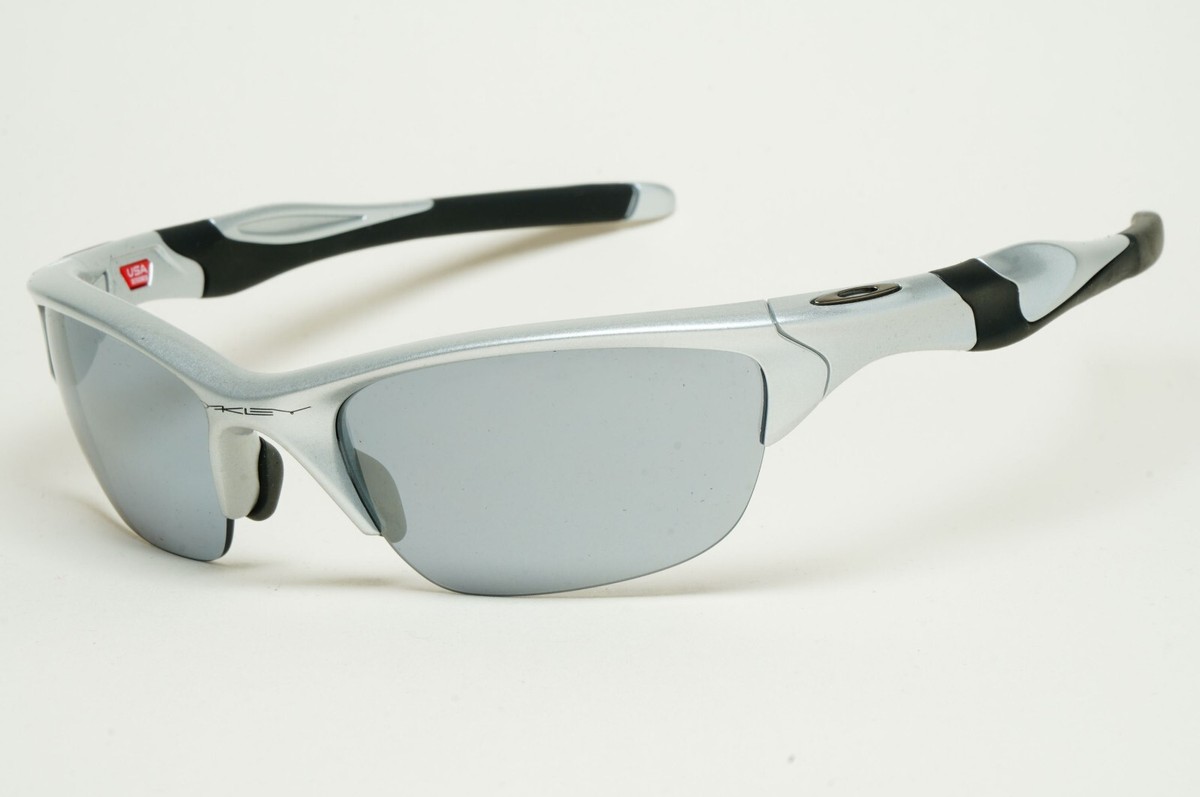 Oakley Sunglasses Half Jacket 2.0 (A) Silver Slate Iridium Wrap OO
