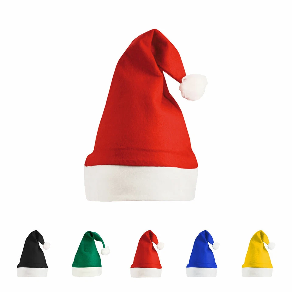 NIKOLAUSMÜTZE Christmas Hat Weihnachten Weihnachtsmann NEU L-merch C4001