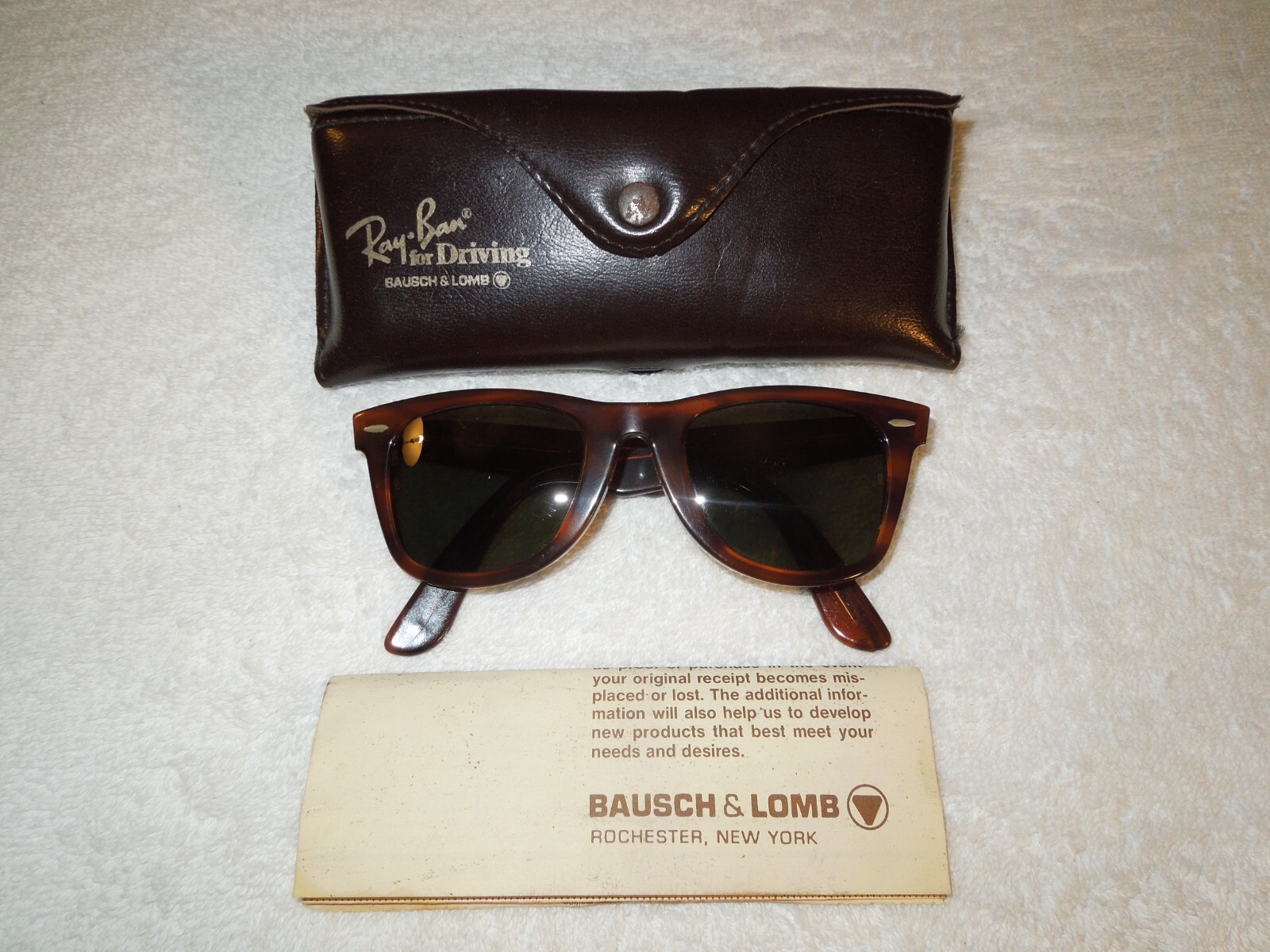 Ray Ban / Bausch & Lomb 5022 Wayfarer Brown Tortoise