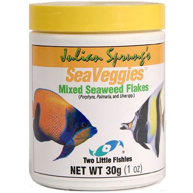 Two Little Fishies Sea Veggies Mixed Seaweed Flake 30 grams FREE USA