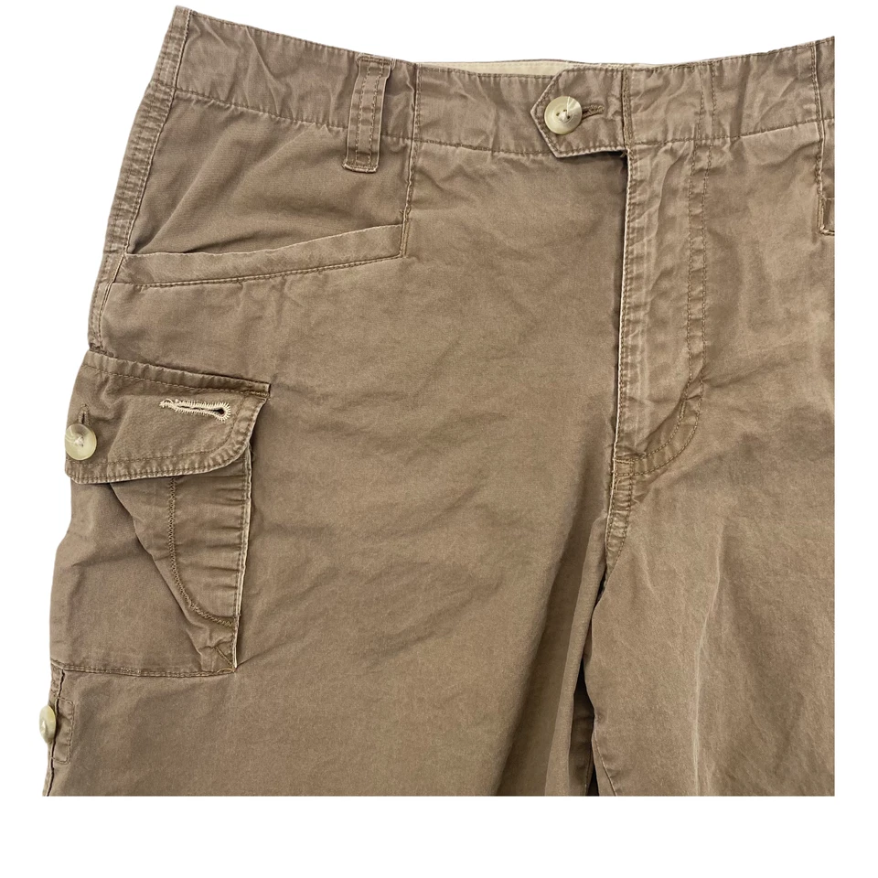 Pantalones Cortos Columbia Para Mujer Carga Senderismo Pesca Campamento Talla 6 Marrón Informal 9 Entrepierna Foto 3 de 4