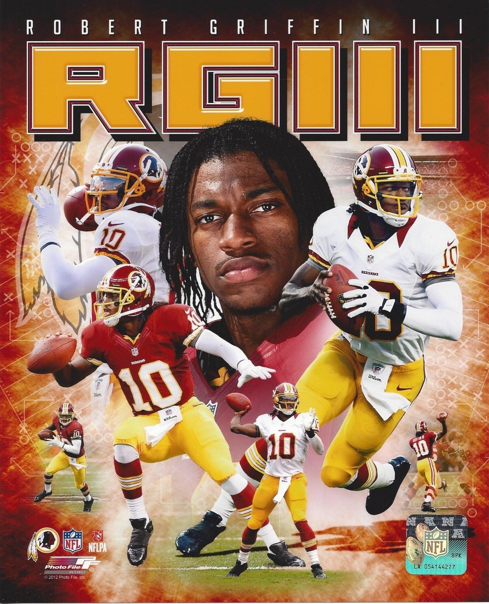 ROBERT GRIFFIN III 8X10 PHOTO WASHINGTON REDSKINS NFL FOOTBALL