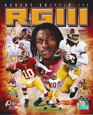 ROBERT GRIFFIN III 8X10 PHOTO WASHINGTON REDSKINS NFL FOOTBALL