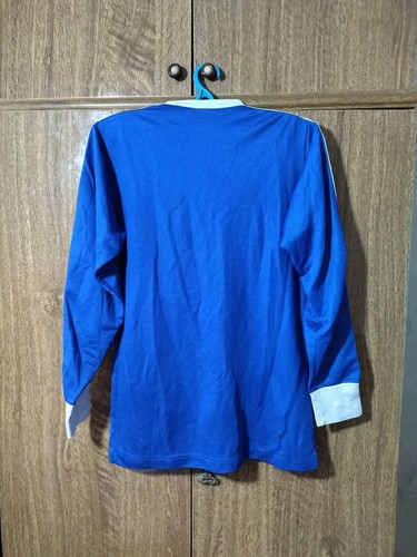Adidas maglia calcio vintage anni 80 1980 manica lunga sport jersey calcio uomo taglia M - Foto 4 di 6