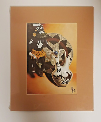 Jack Bazel 80- Hopi wedding art print/ sealed/ Yuma Arizona | eBay