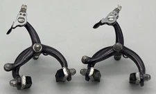 Dia Compe AC500 Brake Calipers Brakeset Front Rear Single Pivot Black Vintage