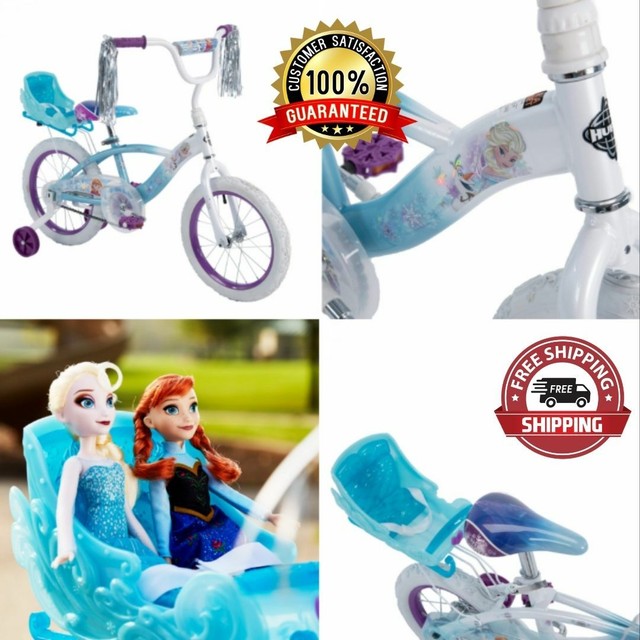 frozen bike with doll carrier