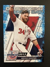2021 Topps Opening Day Bryce Harper Outstanding Insert #OOD-4 👍🔥⚾️