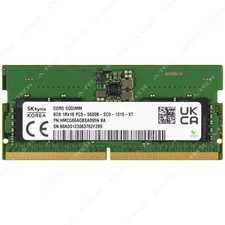 Hynix 8GB DDR5 5600 MHz PC5-44800 1Rx16 SODIMM Laptop Memory RAM HMCG66AGBSA095N