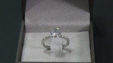 Lab Grown Round cut Diamond Wedding Ring 14K ...