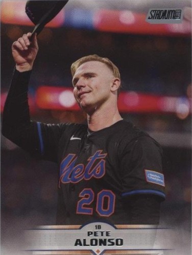 Pete Alonso 2025 Topps Stadium Club Savage Sluggers Card #SS-14 | eBay