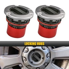 2x Automatic Hub Lock 4 Wheel For Drive Fit 45063 Ford F250 F350 F450 F550 Truck