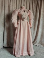 1890s Gothic Victorian Afternoon Dress Edwardian Duchess Walking Costume