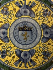Coppia Piatti Fabbrica Farina Faenza