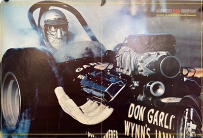 VRHTF NHRA 60'S ''BIG DADDY DON GARLITS TOP FUEL DRAGSTER'' MAGAZINE CENTERSPREAD