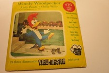 Sawyer's View Master Woody Woodpecker Andy Panda Chilly Willy Reels 821 822 823
