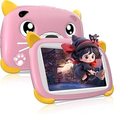 DOOGEE U7 7 inch Kids Tablet 4GB+32GB/ TF 1TB 3400mAh Toddlers Pad Apps for kids