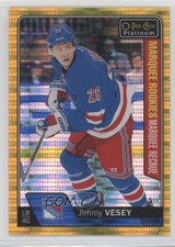 2016 O-Pee-Chee Platinum Marquee Rookies Seismic Gold 13/50 Jimmy Vesey #190 8bf