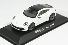 Minichamps 1/43 Porsche 911 992 Carrera 4 Coupe 2019 White Minichamps PORSCHE