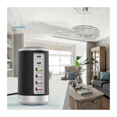 Professional Supplier 6 Port Desktop Charger Hub USB Charging Station Multi-Port
