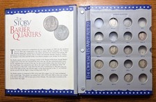Barber Quarter Album with (25) Silver Quarters