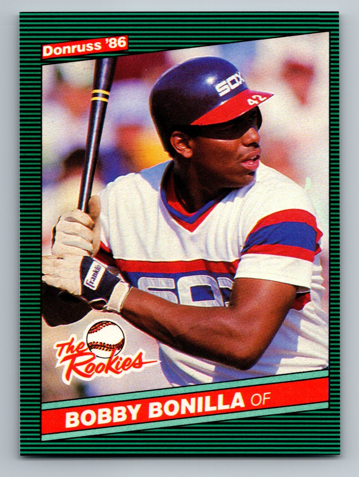 1986 DONRUSS THE ROOKIES - BOBBY BONILLA #30 RC CHICAGO WHITE SOX