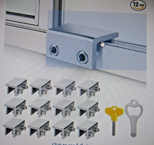 12 Sliding Window Locks, 12 Pack Window Locks WITH KEYS