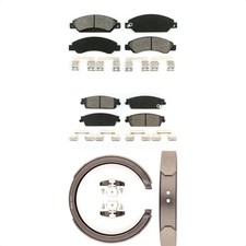 Transit Auto KSN-100719 Brake Pad Sets 4-Wheel Set Front & Rear for Chevy Yukon