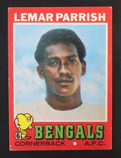 1971 TOPPS LEMAR PARRISH ROOKIE RC #233