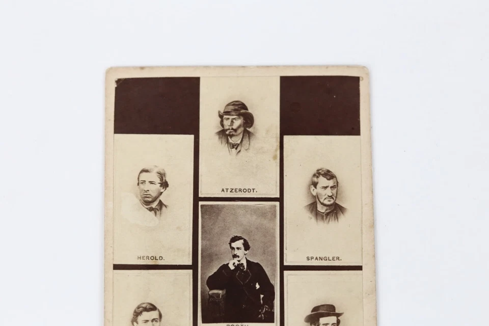 CDV de John Wilkes Booth y sus asociados - Imagen 4 de 4