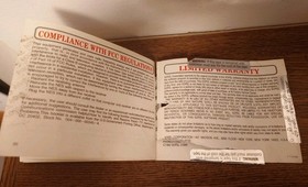 Casino Kid II 2 Instruction Manual Booklet Only NES Nintendo Sofel 1993 RARE 