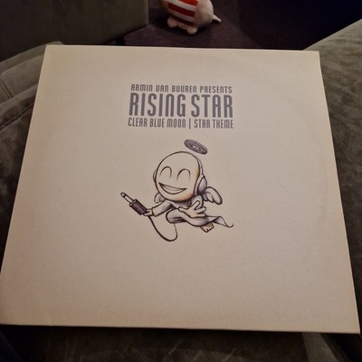 (185) Armin van Buuren Presents Rising Star    Clear Blue Moon / Star  12''  VGC+