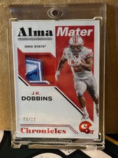 2020 Chronicles Draft JK Dobbins Prime Bowl Game Alma Mater Rookie Patch #8/10