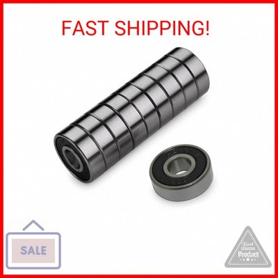 Precision 608 RS ABEC 11 Bearings for Scooters,Longboards and Skateboards (Pack 