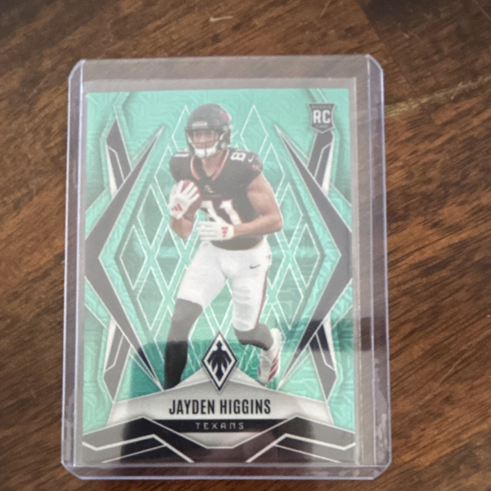 Panini 2025 Phoenix Jayden Higgins Texans Rookie Serial #180 Football Card