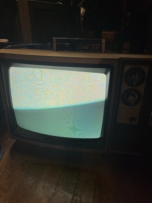 🔥1976 SEARS CRT TV 13