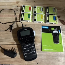 DYMO Label Manager 280 Hand Held Label Maker w/ 6 NEW color Label Cassettes
