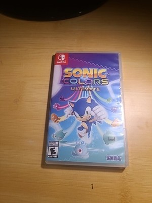 Nintendo Switch Sonic Colors Ultimate and cars 3 divertido to win