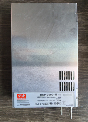 Mean Well RSP-3000-48 3000W 48V 62.5A PFC Power Supply