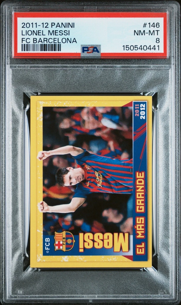 Lionel Messi Panini FC Barcelone 2011-2012 Sticker #138 – Neuf, Non Collé